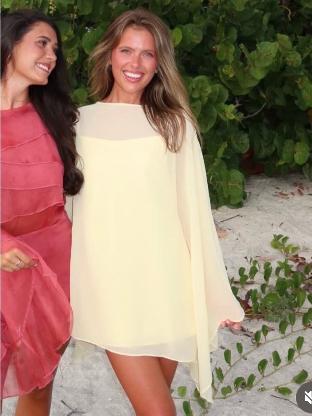 Show me your mumu yellow dress- xs